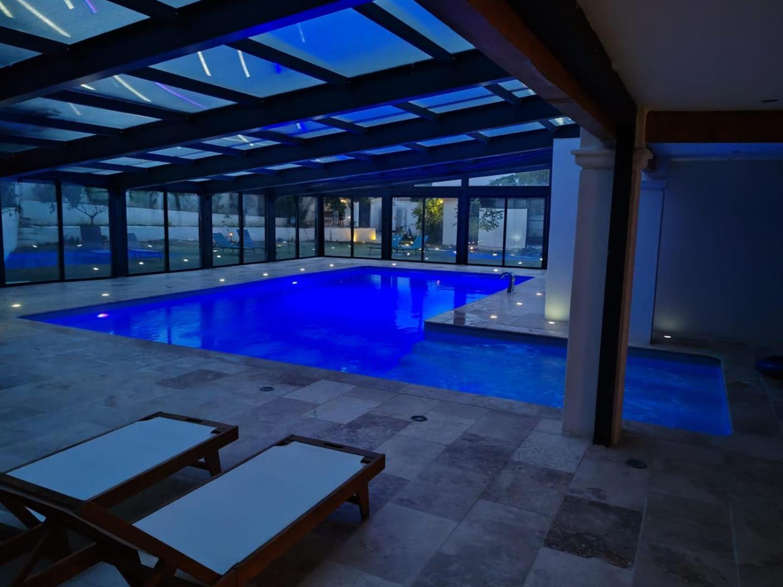 O Bain Soleil Panzió Bourg-Saint-Andéol Kültér fotó